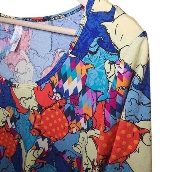 LulaRoe Disney Nightmare Before Christmas Oogie Boogie Perfect T Womens Medium - Picture 1 of 6